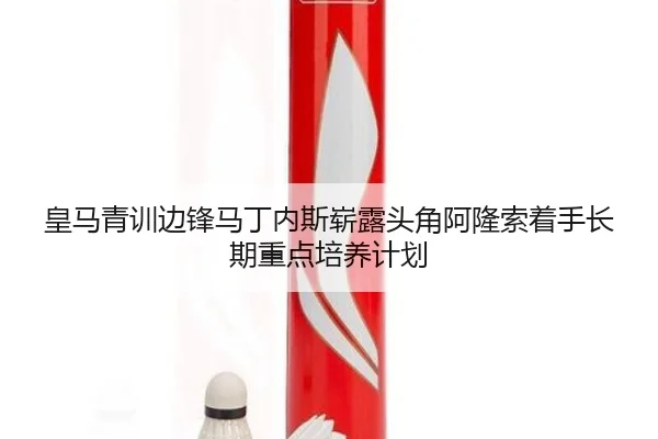 皇马青训边锋马丁内斯崭露头角阿隆索着手长期重点培养计划